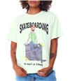Elevenparis Mens Skateboarding Is Not A Crime Graphic T-Shirt