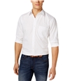 Club Room Mens Polka Dotted Button Up Shirt