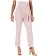 Leyden Womens Reggie Tie Casual Trouser Pants pink L/29