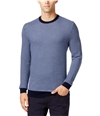 Club Room Mens Geo Jacquard Pullover Sweater navyblue S