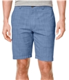 Club Room Mens Micro-Check Casual Walking Shorts, TW1