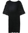 Ralph Lauren Womens Jillias Lace Sheath Dress black 10