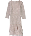 Ralph Lauren Womens Lace Drop-Waist A-line Dress pink 8