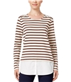 Style & Co. Womens Layered Pullover Blouse, TW1