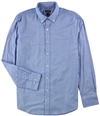 Club Room Mens Oxford Cotton Button Up Shirt palaceblue S