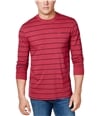 Club Room Mens Garment-Dyed Basic T-Shirt maraschino L