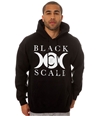 Black Scale Mens The Lunarology Pullover Hoodie Sweatshirt, TW2