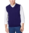 Club Room Mens Basic Knit Sweater Vest navyblue S