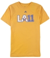 Adidas Mens LA 11 Graphic T-Shirt yellow 2XL