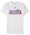 Adidas Mens All-Star LA 2011 Graphic T-Shirt white S