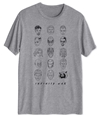 Jem Mens Infinity War Heads Graphic T-Shirt grey M