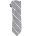 Perry Ellis Mens Ohley Self-tied Necktie silver One Size
