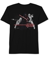 Jem Mens Kylo Attack Graphic T-Shirt black S