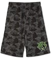 Nickelodeon Boys Tmnt Camo Athletic Workout Shorts