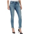 William Rast Womens Frayed Skinny Fit Jeans ltblue 25x26