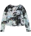 Bar Iii Womens Floral Pullover Blouse, TW2