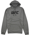 UFC Mens French Terry Pullover Hoodie Sweatshirt gray S