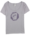 Ufc Womens Distressed Logo Graphic T-Shirt, TW3