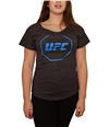 UFC Womens Octagon Logo Graphic T-Shirt charcoal S