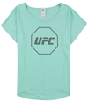 UFC Womens Octagon Logo Graphic T-Shirt mint S