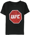 UFC Boys Distressed Logo Graphic T-Shirt black 12 mos