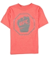 UFC Girls Fist Inside Logo Graphic T-Shirt coral 4