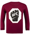 UFC Boys Fist Inside Logo Graphic T-Shirt maroon S