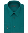 Geoffrey Beene Mens Bedford Button Up Dress Shirt chicory 14.5