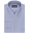 Geoffrey Beene Mens Bedford Button Up Dress Shirt iceblue 14.5