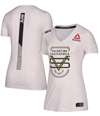 Reebok Womens Valentina Shevchenko Graphic T-Shirt hthrgray XL