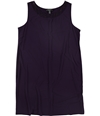 R&M Richards Womens Embellished Collar Shift Dress purple 18W