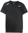 Reebok Mens UFC FK Blank Graphic T-Shirt blackgravel XL