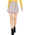 Leyden Womens Tweed Mini Skirt blackwhite XS