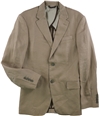 Tasso Elba Mens Linen Two Button Blazer Jacket safaritan M