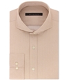 Sean John Mens Printed Button Up Dress Shirt cappuccino 14.5