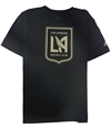 Adidas Mens LA Football Club Graphic T-Shirt black M