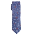 bar III Mens Takoma Floral Self-tied Necktie blue One Size