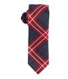 bar III Mens Albina Plaid Self-tied Necktie red One Size