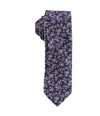 bar III Mens Farens Floral Self-tied Necktie purple One Size
