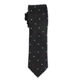bar III Mens Latour Dot Self-tied Necktie black One Size