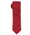 bar III Mens Latour Dot Self-tied Necktie red One Size