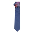 bar III Mens Wanica Floral Self-tied Necktie blue One Size
