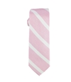 bar III Mens Ossie Stripe Self-tied Necktie pink One Size