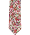 bar III Mens Floral Skinny Self-tied Necktie 800 One Size