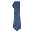 bar III Mens Dot Check Self-tied Necktie navy One Size