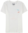 Reef Womens Relaxed Graphic T-Shirt sky L