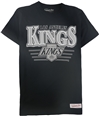 Nostalgia Co Mens Los Angeles Kings Graphic T-Shirt black S