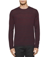 Calvin Klein Mens Jagged-Striped Pullover Sweater drkchstnutcombo S