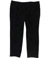 Charter Club Womens Flocked Point Casual Trouser Pants
