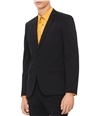 Calvin Klein Mens Solid Two Button Blazer Jacket deepslate M